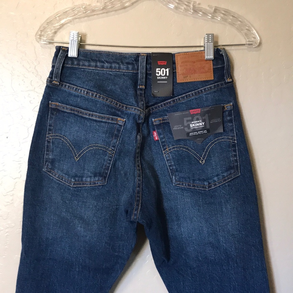 Levi’s Premium Women’s 501 S “Big E” Jeans 25 x 30